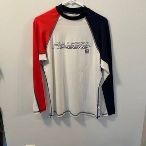 Red White and Blue Fullsand Rash Guard EUC